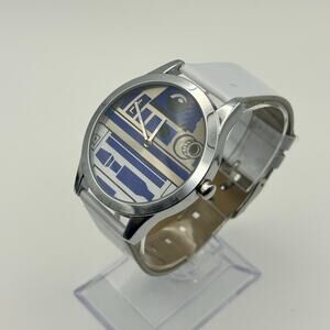 Star Wars (model STAR296) Blue & White Droid-themed Dial Analog Watch